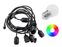 Extension-kabel met G45 slimme multicolor lampen